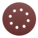 100pcs 125mm 8 Holes Abrasive Sand Discs 60-240 Grit Sanding Papers