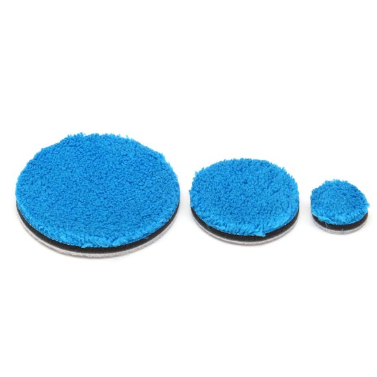 29pcs Polishing Pad Kit With M14 Thread Back Pad And Adapter For Polishing Waxing