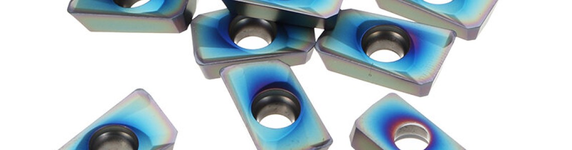 Mastering CNC Tooling with Blue Nano HRC52 Carbide Inserts