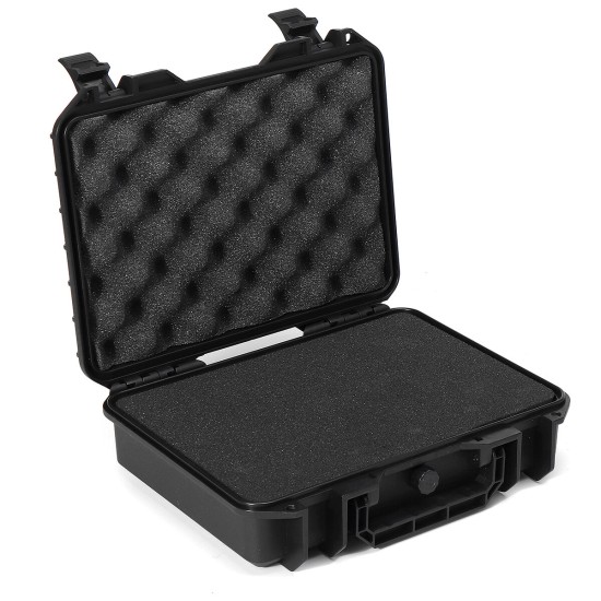 250*200*74mm Waterproof Hand Carry Tool Case Bag Storage Box Camera Photography w/ Sponge