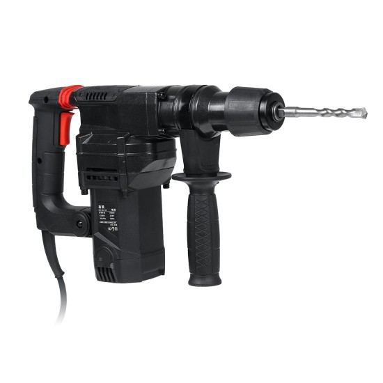 220V 1300W 3 in 1 Impact Electric Hammer Drill Electric Rotary Hammer Perforator Pick Puncher