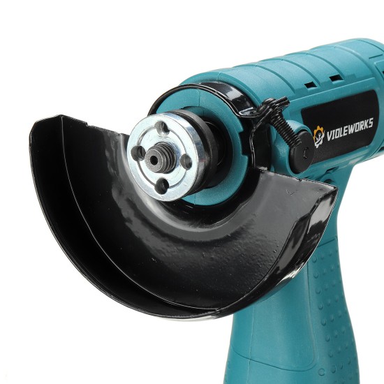 16.8V Mini Angle Grinder Cordless Polishing Grinding Machine Electric Power Tools W/ 1/2 Battery