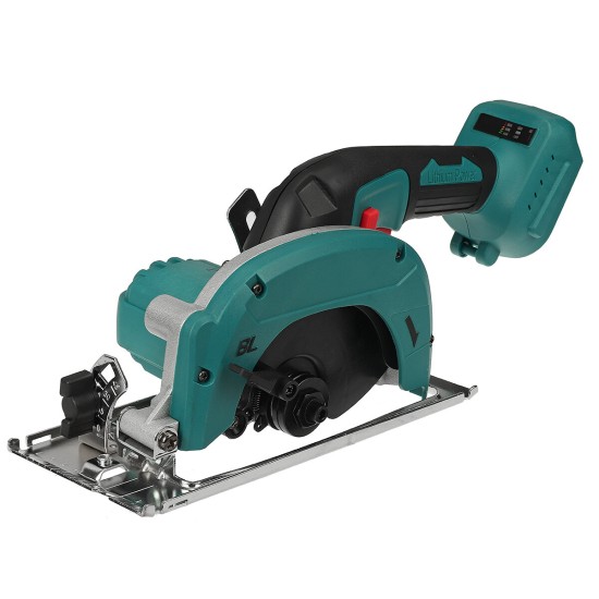 132/150mm Cordless Electric Circular Saw Curved Cutting Adjustable Cut Off Saw For Woodworking Fit Makita 18V Battery