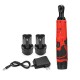 12V 4000mAh 3/8inch 65N.m Battery Ratchet Handheld Electric Wrench Set with 1/ 2 Batteries
