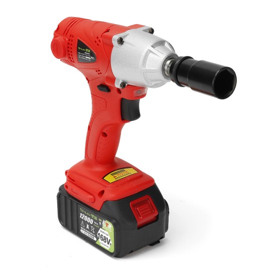 168VF 1/2inch 320N.M Electric Cordless Impact Wrench With 12000mAh Li-ion