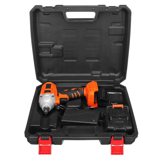 21V 16000mAh Brushless Impact Wrench LED Light Li-Ion Battery Cordless Electric Impact Wrench