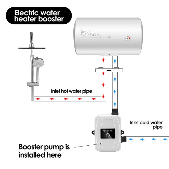 24V 150W Household Booster Pump Integrated Booster Pump Connector