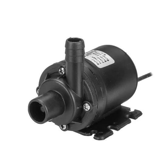 ZYW680 DC 12V Water Pump Ultra Quiet Mini 5.5m Lift Brushless Motor ...