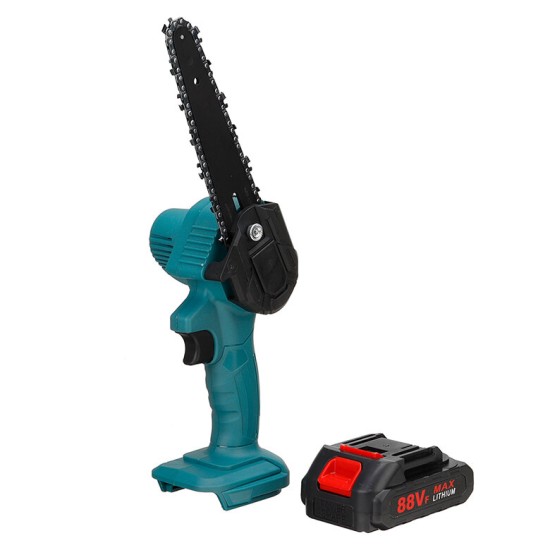 1200W 6 Inch Electric Chain Saw 7500mAh Rechargeable Handheld Logging Saw W/ 1 or 2 Battery