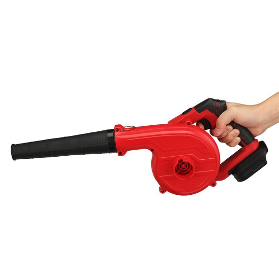 98VF 2in1 Cordless 180° Rotation Electric Air Blower&Suction Handheld Leaf Computer Dust Collector Cleaner Power Tool W/1/2pcs For Makita Battery