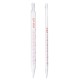 1/2/3/5/10ml Glass Short Pipette With Scale And Bubble Lab Glassware Kit