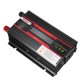 3000W HS-LCD Inverter DC12/24V to AC110V/220V Modified Sine Wave Car USB Converter Display Power Inverter