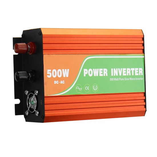 JN-H 500W 60Hz DC 12V to AC 110V/220V Power Inverter Pure Sine Wave Converter