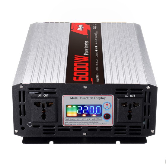 IT-PS2 Pro 220V 60HZ Intelligent Screen Solar Pure Sine Wave Power Inverter 2200W/3000W/4000W/5000W/6000W/7000W DC 60HZ 12V/24V To AC 220V Converter