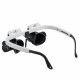 Headband Head-Mounted Repair LED Lamp Light Magnifying Glass Magnifier Loupe
