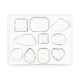 129Pcs/Set Silicone Casting Molds Tools Jewelry Pendant Resin Mould DIY