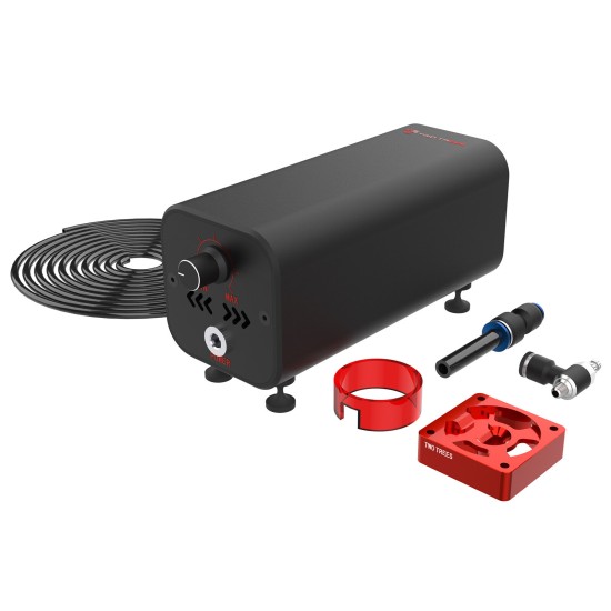 Air Pump Air Assist System Quiet and High Flow Fits TwoTrees Laser Engravers Laser Engraving Machine