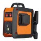 3D 12 Lines 360° Green Light Auto Laser Level Horizontal & Vertical Cross Build Tool Measuring Tools with Remote Control