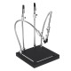 YP-001 Metal Base Universal 4 Flexible Arms Soldering Station PCB Fixture Helping Hands Four Hand