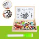 Kids Child Educational Magnetic Box Set with Whiteboard Jigsaw Board Puzzle Toys
