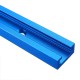 300-600mm Aluminium Alloy T-track T slot Miter Track Woodworking Tool for Workbench Router Table