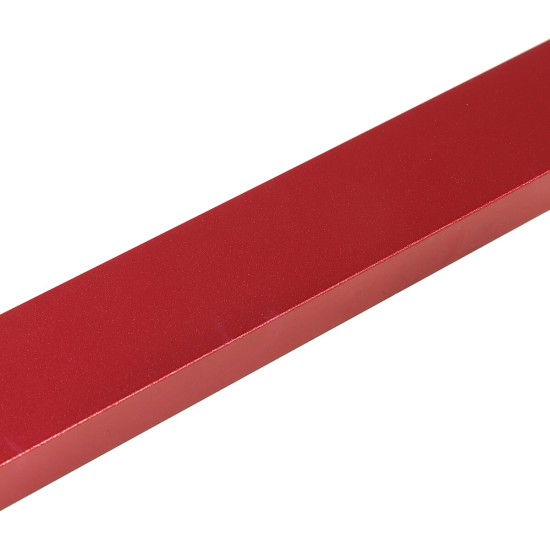 Red Aluminum Alloy 300-1220mm T-track T-slot Miter Track Jig T Screw Fixture Slot 19x9.5mm For Table Saw Router Table Woodworking Tool