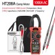 HT208A/HT208D 1000V 1000A Digital Multimeter Profesional Amperometric Clamp Meter AC DC True RMS Capacitance Electrician Repair Tools