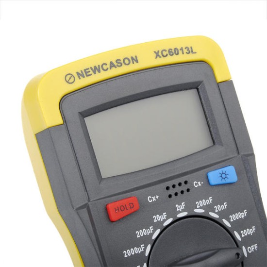 XC6013L Digital LCD Display Capacitor Capacitance Meter Tester