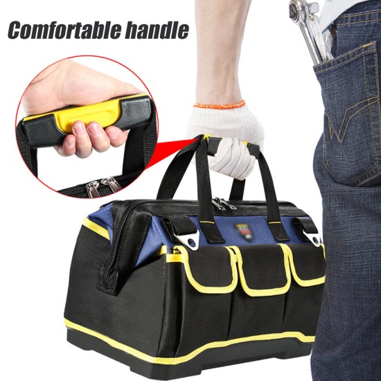 Multifunction Waterproof Tool Repair Electrician Bag Large Capacity Oxford Cloth