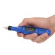 9V 500MA 6 Grinding Heads + 6 Grinding Wheels Black/blue Speed 20000rpm Mini Electric Sander Grinding Pen