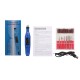 9V 500MA 6 Grinding Heads + 6 Grinding Wheels Black/blue Speed 20000rpm Mini Electric Sander Grinding Pen