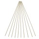 10Pcs 1.6mm x 250mm HS221 Brass Welding Rods Brass Brazing Rods