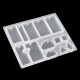 213Pcs DIY Epoxy Resin Casting Molds Kit Silicone Jewelry Pendant Craft Making Mould