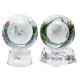 Moon Crystal Ball With Light Effect Base 3D Engraving Colorful Ornaments Crafts Desktop Decorations