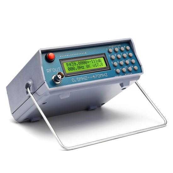 0.5Mhz-470Mhz RF Signal Generator Meter Tester for FM Radio Walkie-Talkie Debug