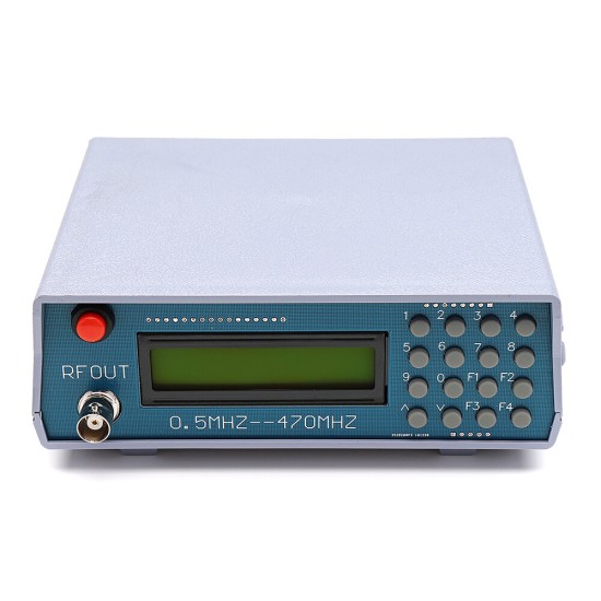 0.5Mhz-470Mhz RF Signal Generator Meter Tester for FM Radio Walkie-Talkie Debug