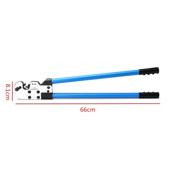 08-80mm² Terminal Cable Lug Y.O Plug Crimper Crimping Plier AWG 8-3/0