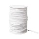 100/160 Yards DIY Elastic Band Sewing Crafting Making Braided Cords Knit White