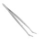 10Pcs 6inch Stainless Steel Dental Tweezers Surgical Lab Instruments Dentistry Tool