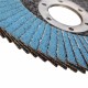 10pcs 115mm Flap Sanding Disc 80 Grit Angle Grinder Wheel Polishing Sanding Wheel