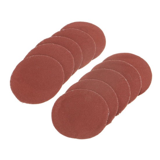 10pcs 2 Inch Sanding Discs 80-1000 Grit Sander Discs Set 50mm Sanding Polishing Pads