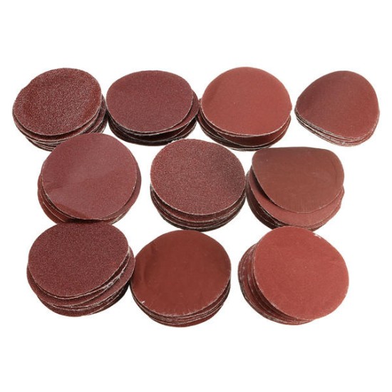 10pcs 2 Inch Sanding Discs 80-1000 Grit Sander Discs Set 50mm Sanding Polishing Pads