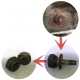 10pcs Damaged Nut Bolt Extractor Repair Kit Metric Broken Bolt Remover Stud Extractor