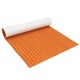 1200x2000x6mm EVA Foam Orange With White Line Teak Sheet Synthetic Boat Decking Floor Pad