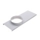 120cm 3pcs Window Slide Kit Adjustable Plate Air Conditioner Wind Shield For Portable Air Conditioner