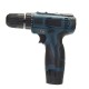 12V Li-Ion Cordless Electric Screwdriver Power Drill Driver Hand Accessories Kit 2 Speed LED Light