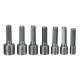 14Pcs Hexagon Handle Socket Wrench With Inner Hexagon Connector 3Pcs 1/4inch 3/8inch 1/2inch Steel Socket Adapter Electric Screwdriver HTools