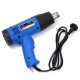 1500W 400-800℃ Dual Temperature Heat Air Gun Power Tool with 4 Nozzles