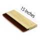 15.7inch 40cm Silk Screen Printing Squeegee Durometer Urethane Ink Scraper Blade