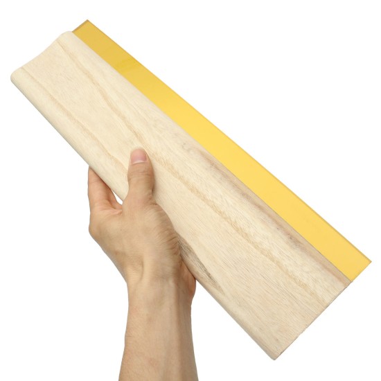 15.7inch 40cm Silk Screen Printing Squeegee Durometer Urethane Ink Scraper Blade